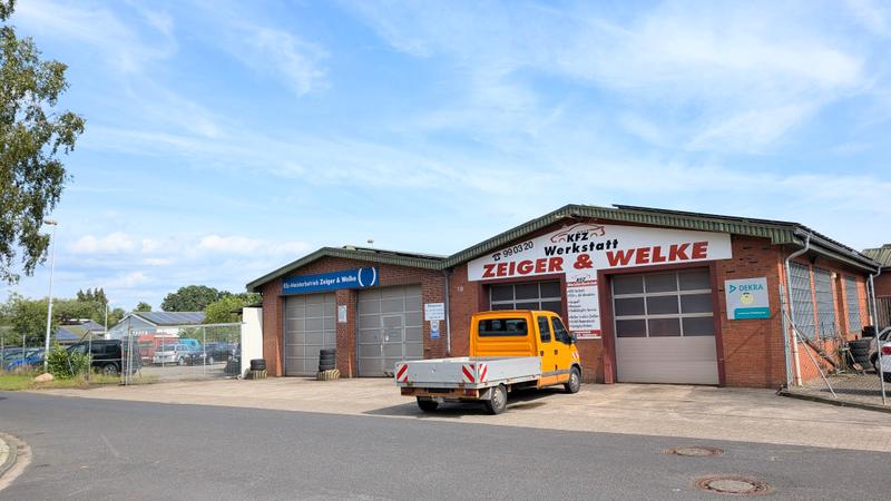 KFZ Werkstatt Zeiger & Welke in Sögel – Außenansicht